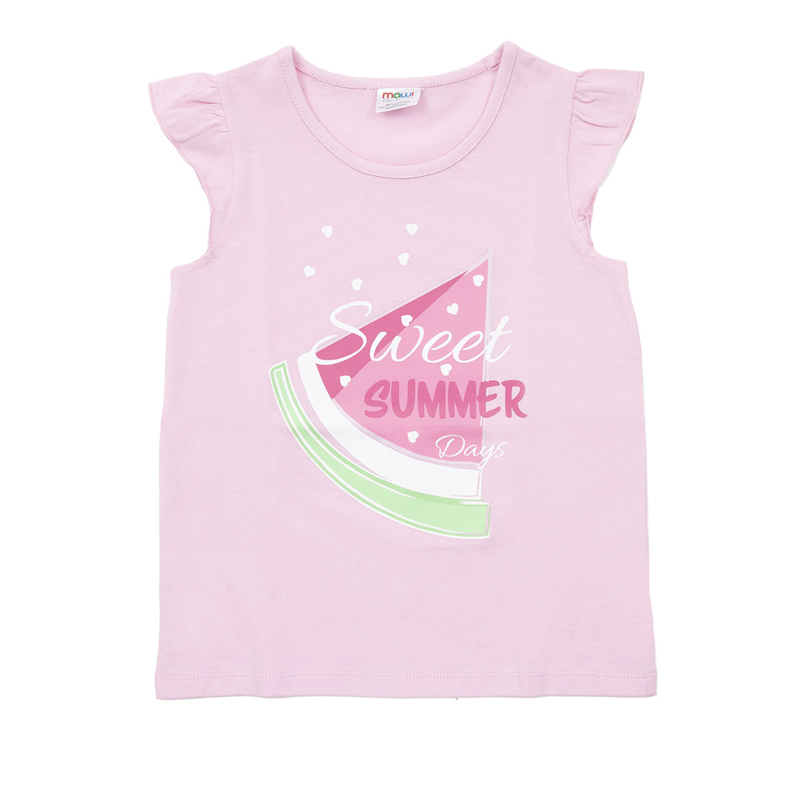 Toys Center Baby canotta bimba rosa chiaro frill canottiera jersey