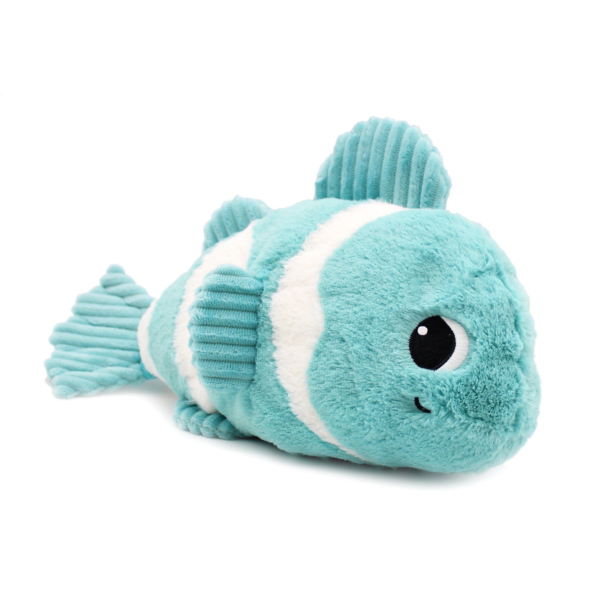 Les Deglingos Ptipotos Bigou Peluche Pesce Pagliaccio Mamma e Bebè Blu