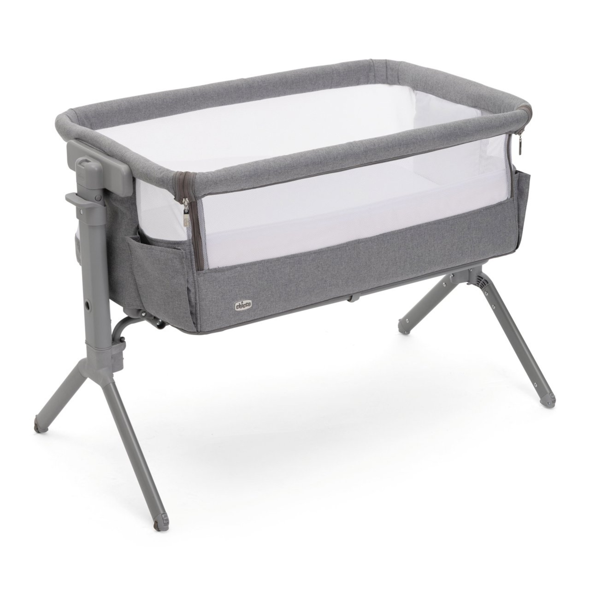 Chicco Next2Me Armonia Culla Steel Fianco Letto