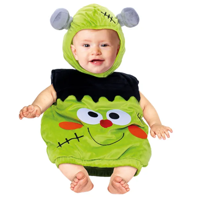 Toys Center Baby costume halloween mostriciattolo 6-12 mesi verde