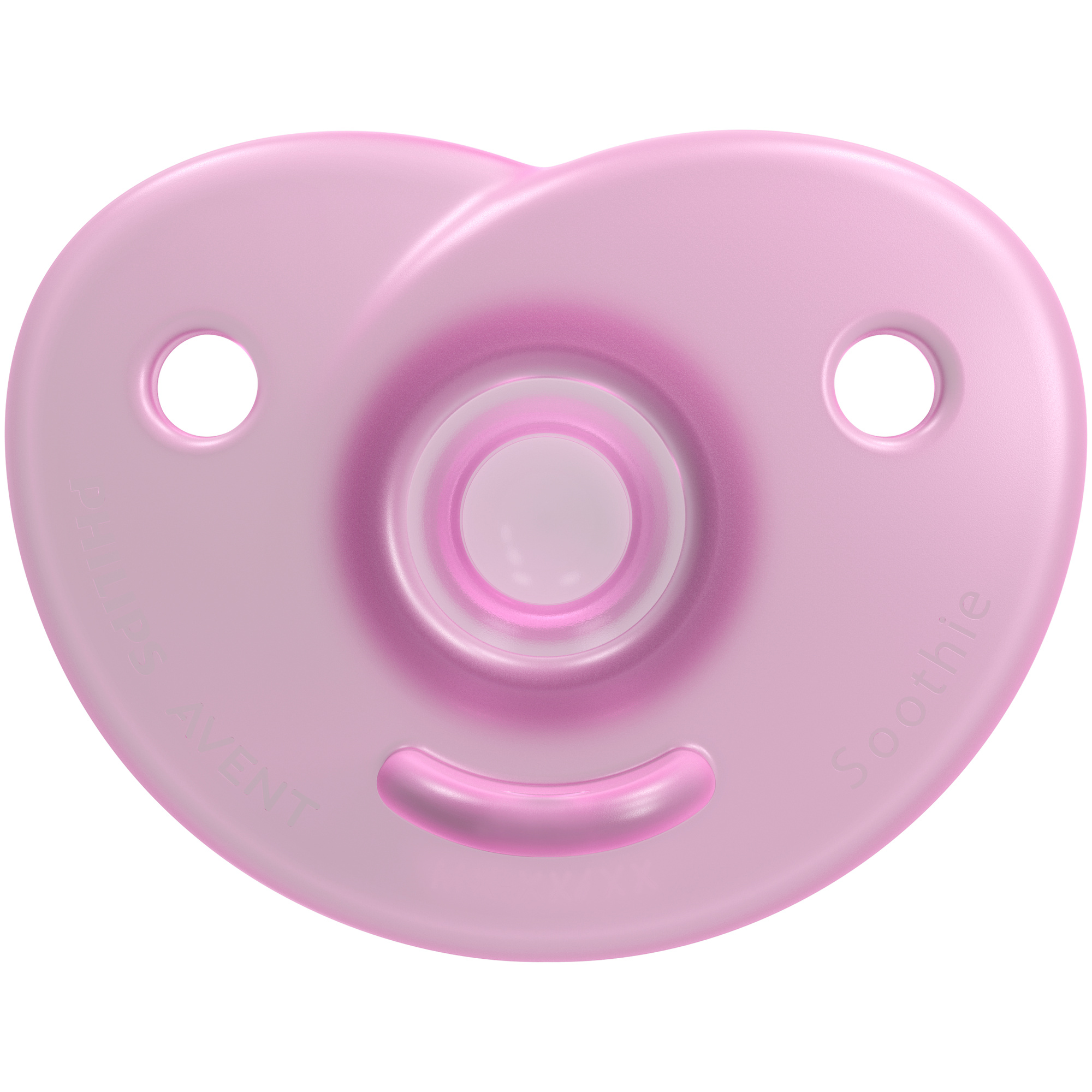 Philips Avent Soothie succhietti silicone 0-6 mesi 2 pz rosa