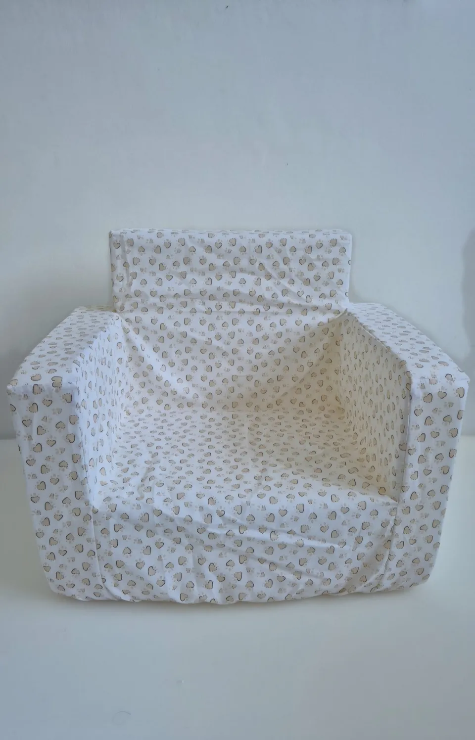 Bimbisicuri Poltrona Bimbo Cuore Beige 1-3 Anni Made in Italy