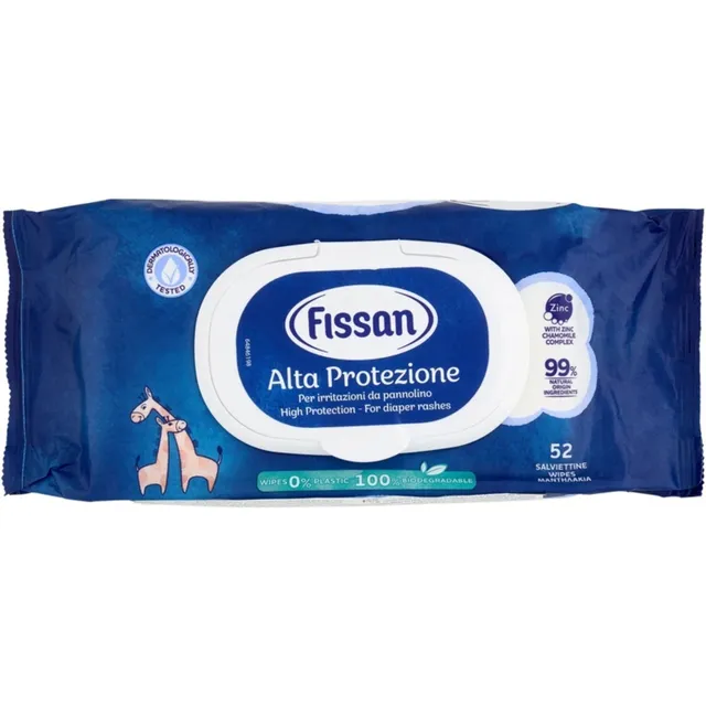 Fissan Alta Protezione Salviettine 52 pz con Zinco