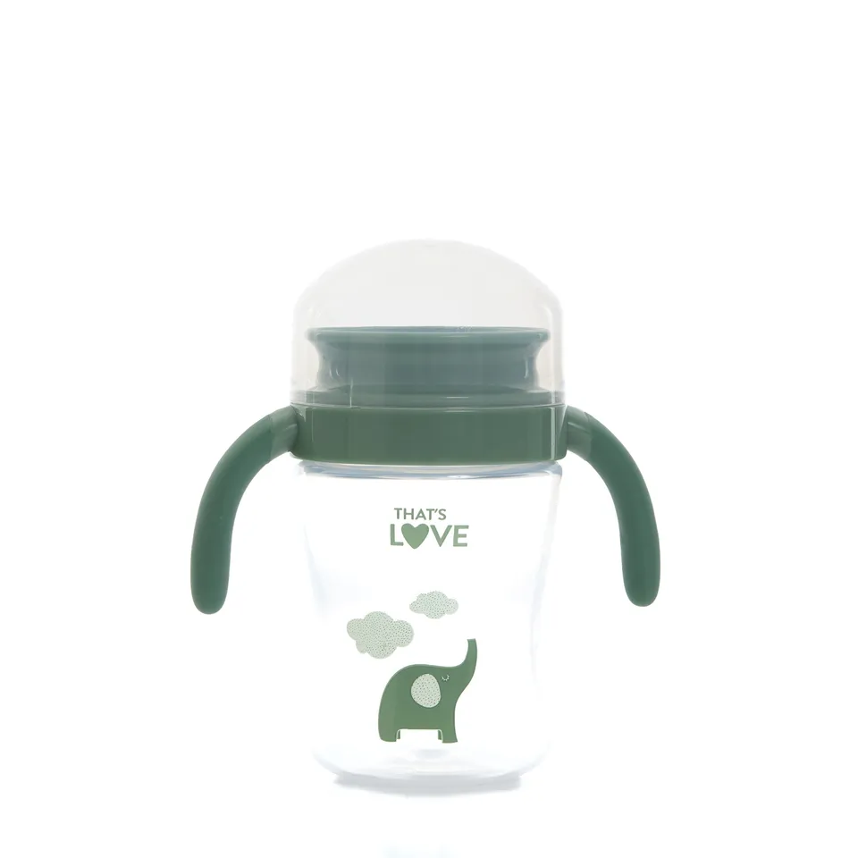 That's Love Training 360 tazza 240 ml verde coperchio