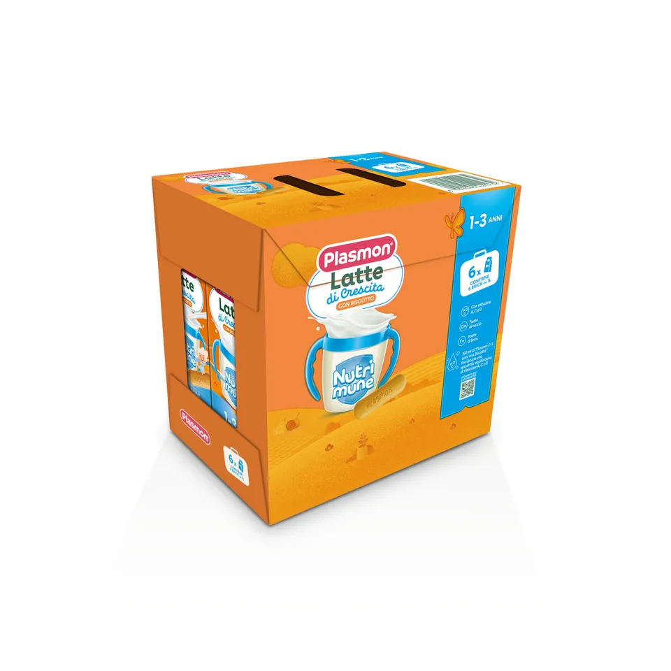 Plasmon Nutri-Mune Biscotto Latte Crescita 6x1000 ml
