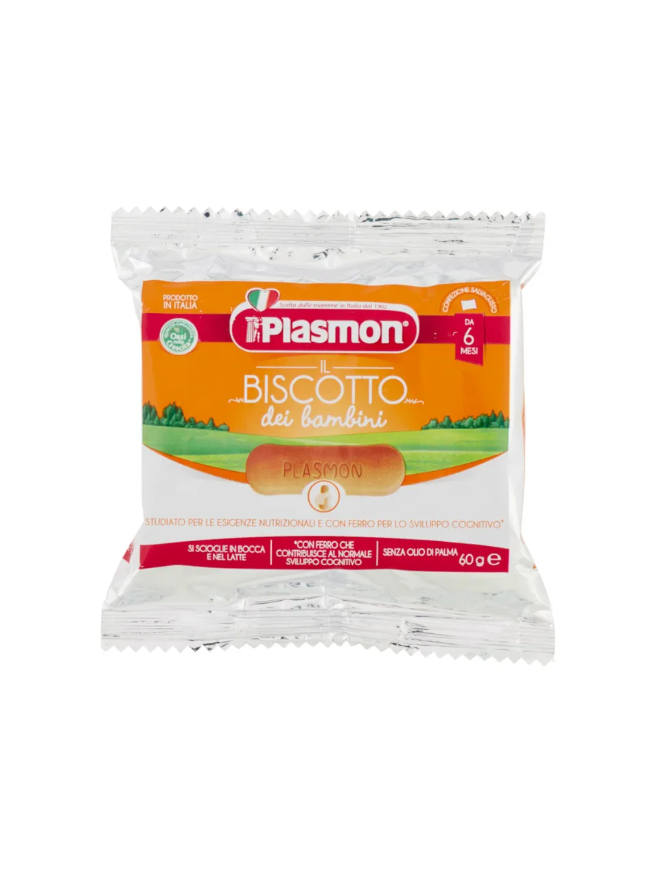Plasmon Biscotto prima infanzia 60g senza uova