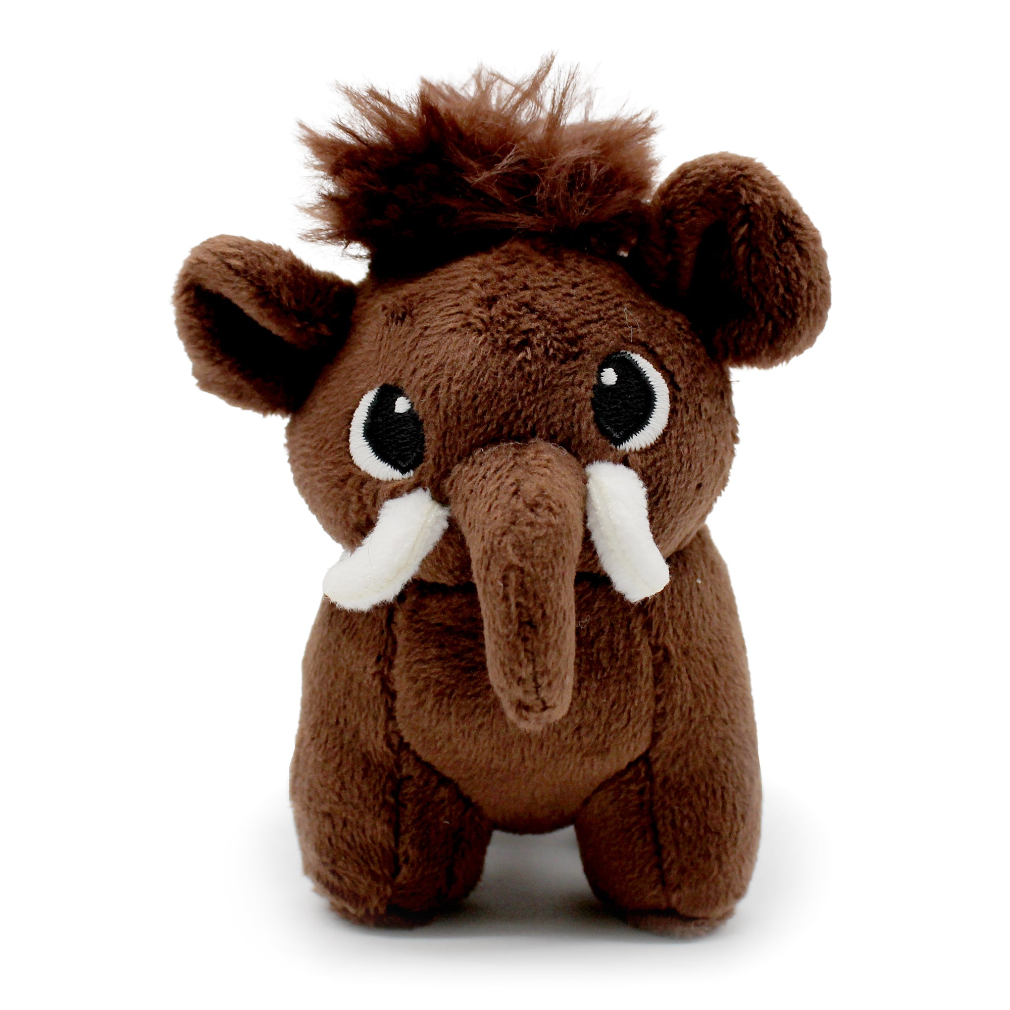 Les Deglingos Ptipotos Papouth peluche mammut marrone