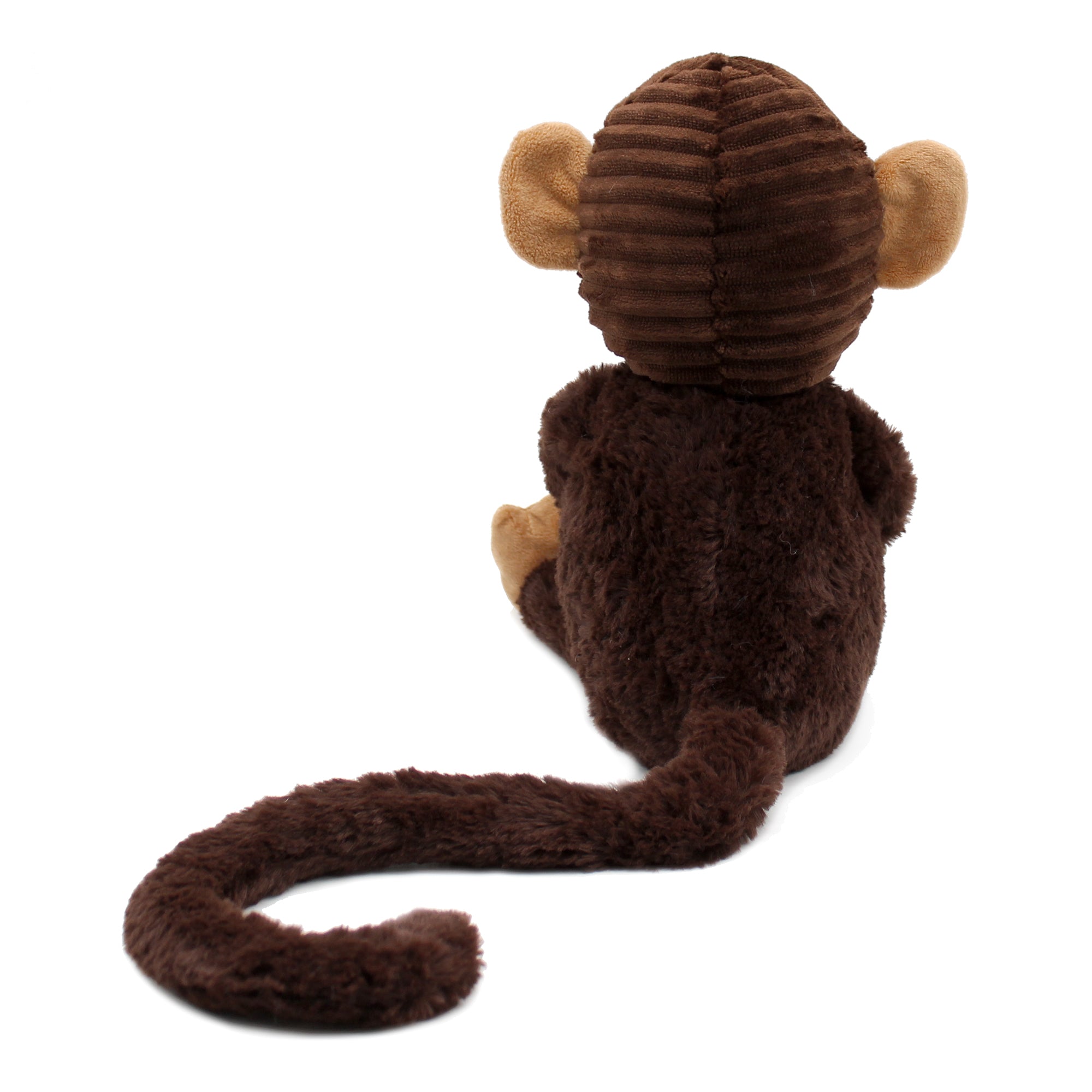 Les Déglingos Ptipotos Zazou peluche scimmia marrone
