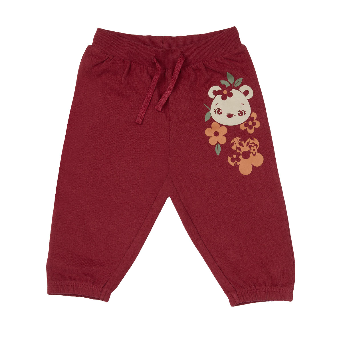 Mawi Pantalone Felpa Stampato Bambino Elastico
