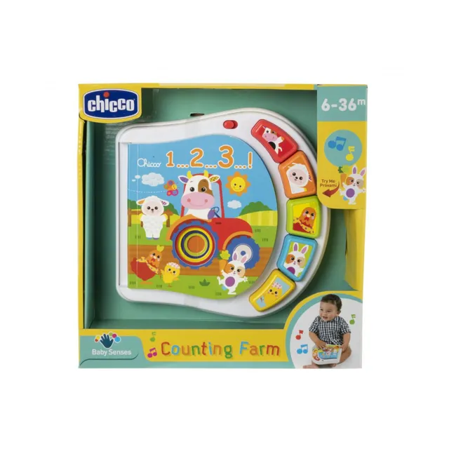 Chicco Libro Elettronico Interattivo Animali 6-36 Mesi