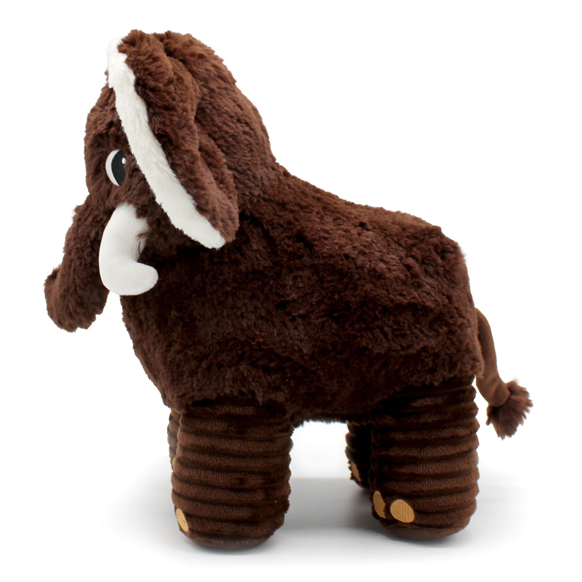 Les Deglingos Ptipotos Papouth peluche mammut marrone