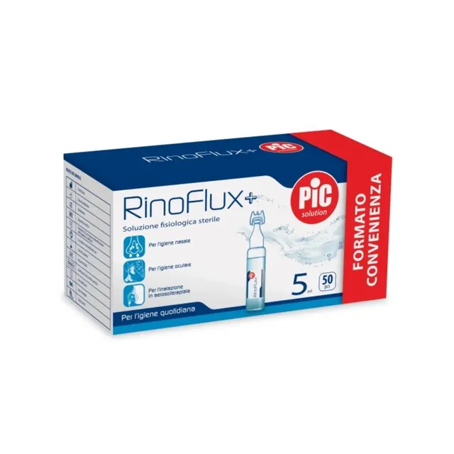 Pic Rinoflux+ soluzione isotonica 5 ml 50 fiale