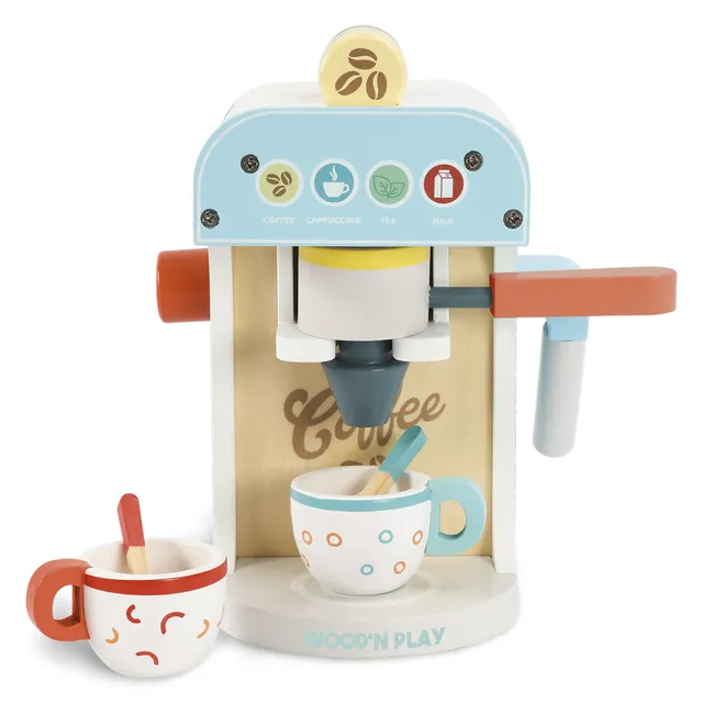 Toys Center Baby Wood'n Play Macchina Caffè Gioco Legno 4 Cialde