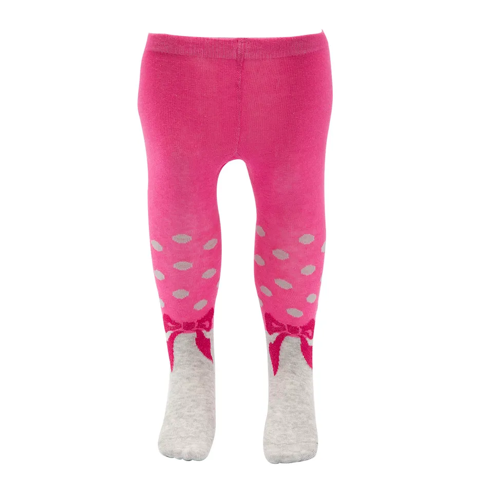 Mawi collant bambina cotone fiocco lurex 1 paio