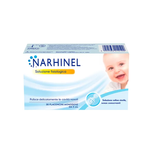 Narhinel soluzione fisiologica 30 fiale da 5 ml neonati