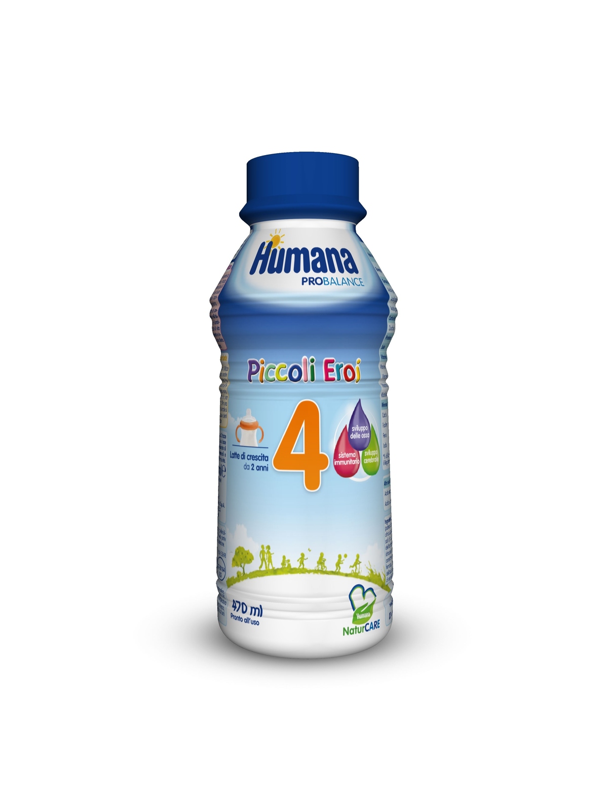 Humana 4 ProBalance latte crescita liquido 470 ml dai 2 anni