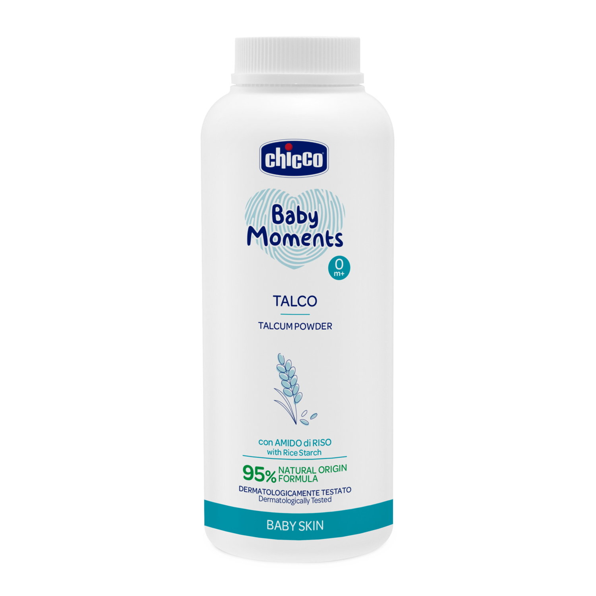 Chicco Baby Moments Talco Polvere Amido di Riso