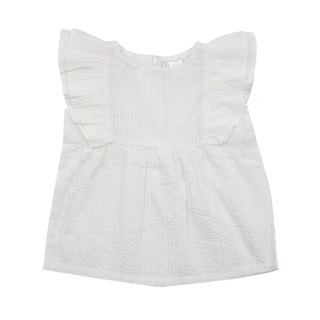 Toys Center Baby Camicetta Giromanica Bimba Bianca con Cerniera