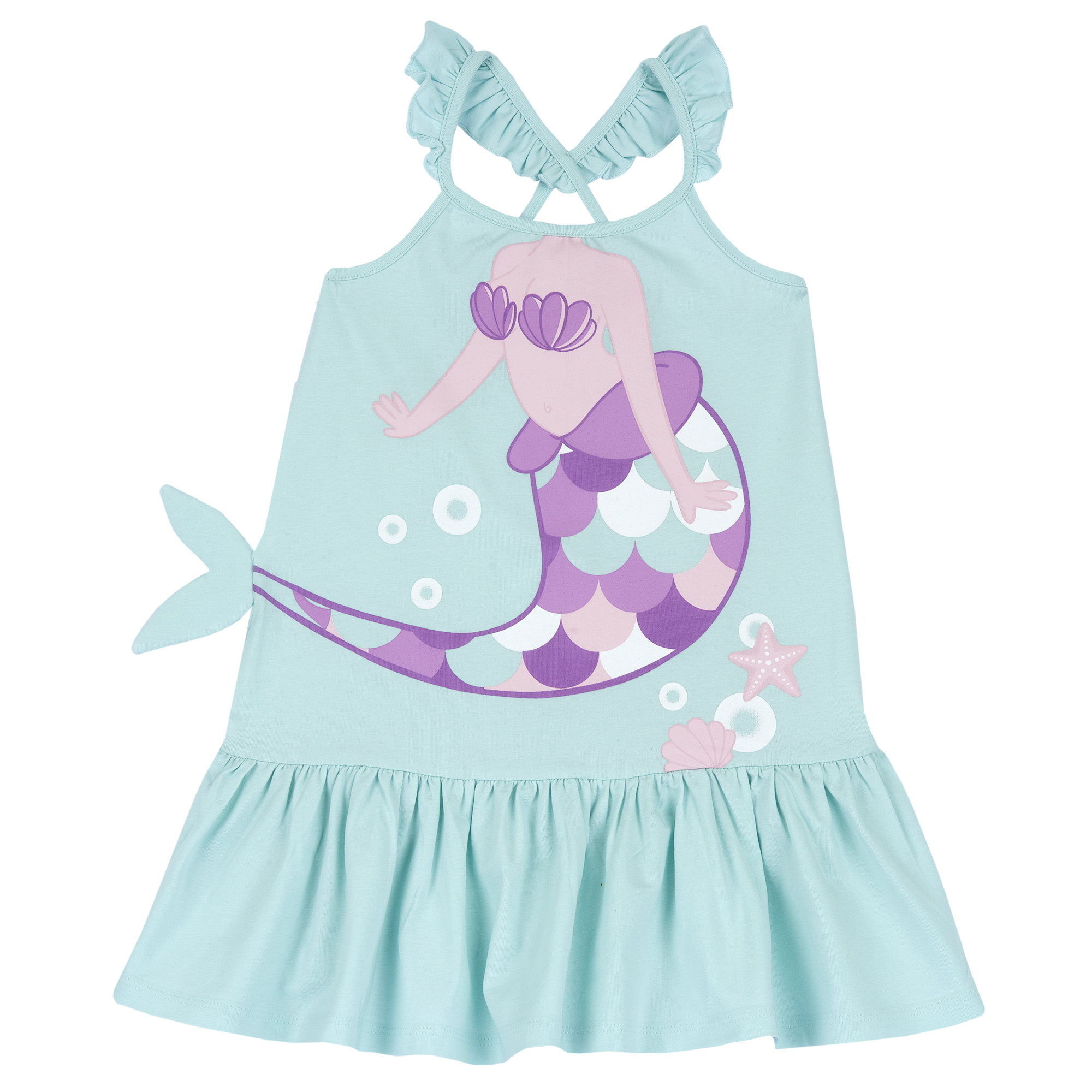 Chicco Vestito Bambina Senza Maniche Cotone Mare