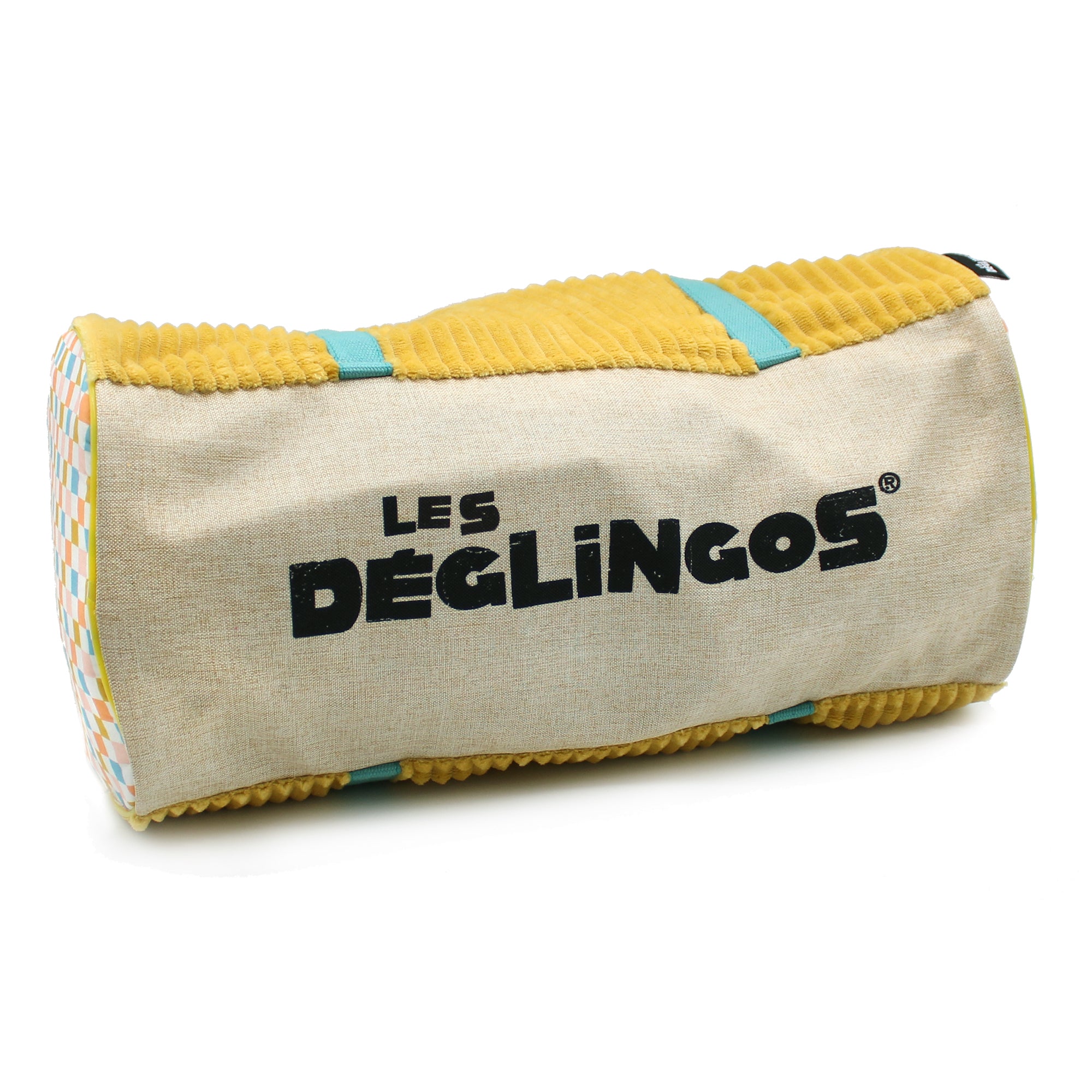 Les Deglingos Cyranos borsone weekend volpe giallo 48 cm