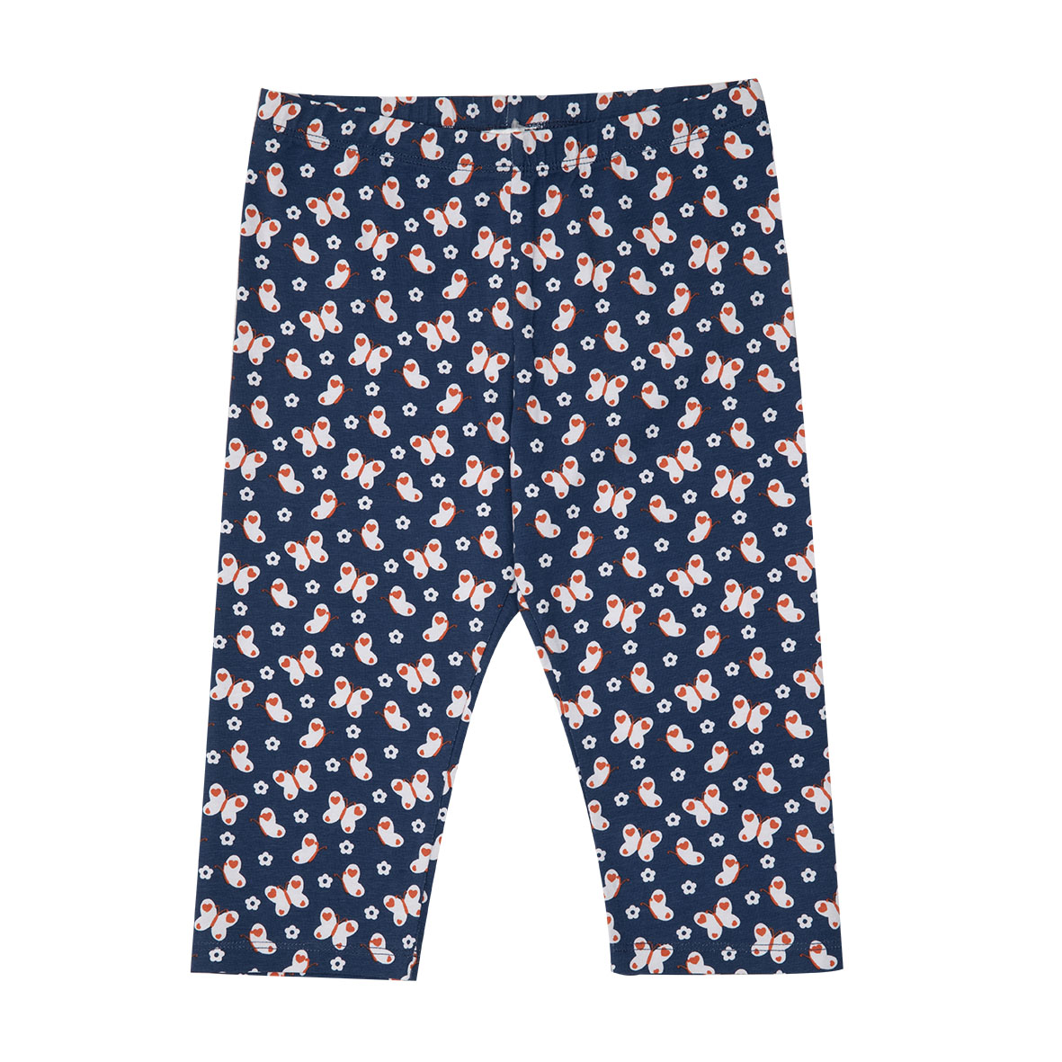 Toys Center Baby 3/4 Jersey Legging Bimba Blu Farfalle