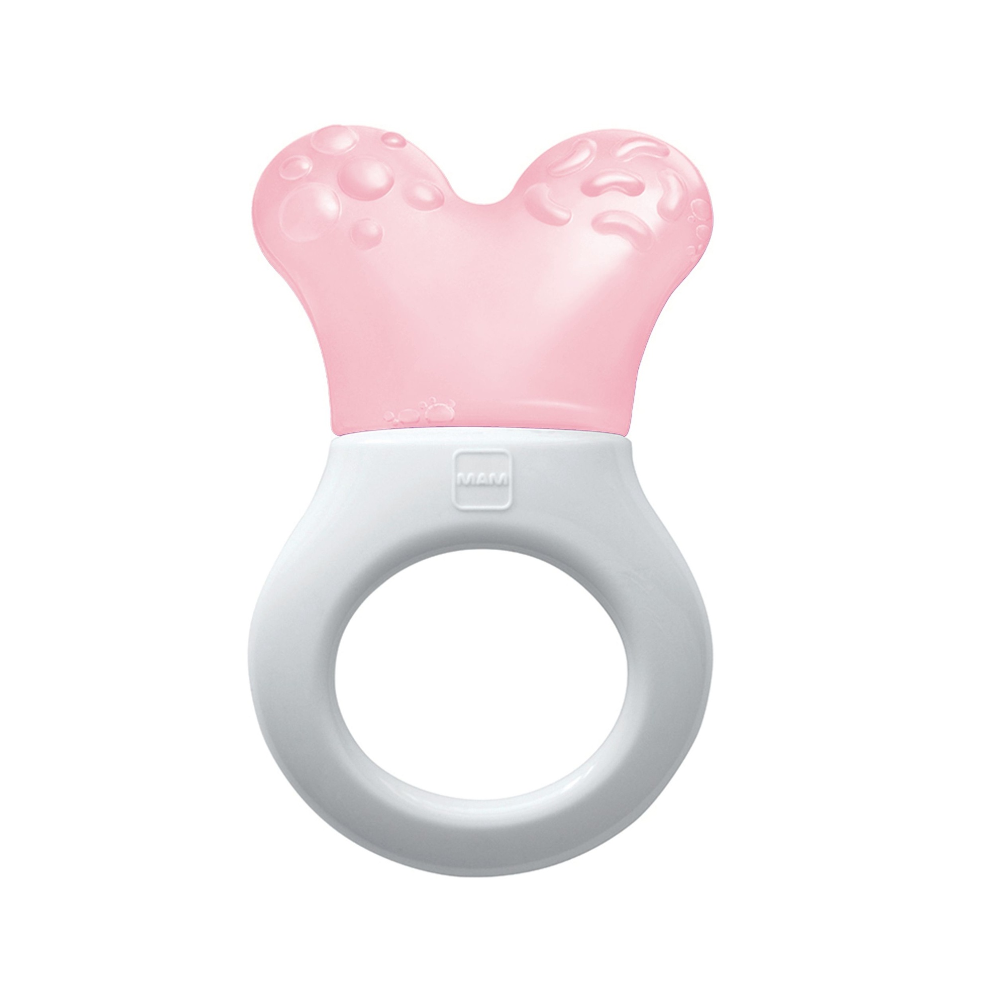 MAM Mini Cooler Clip dentaruolo rosa rinfrescante 2+ mesi