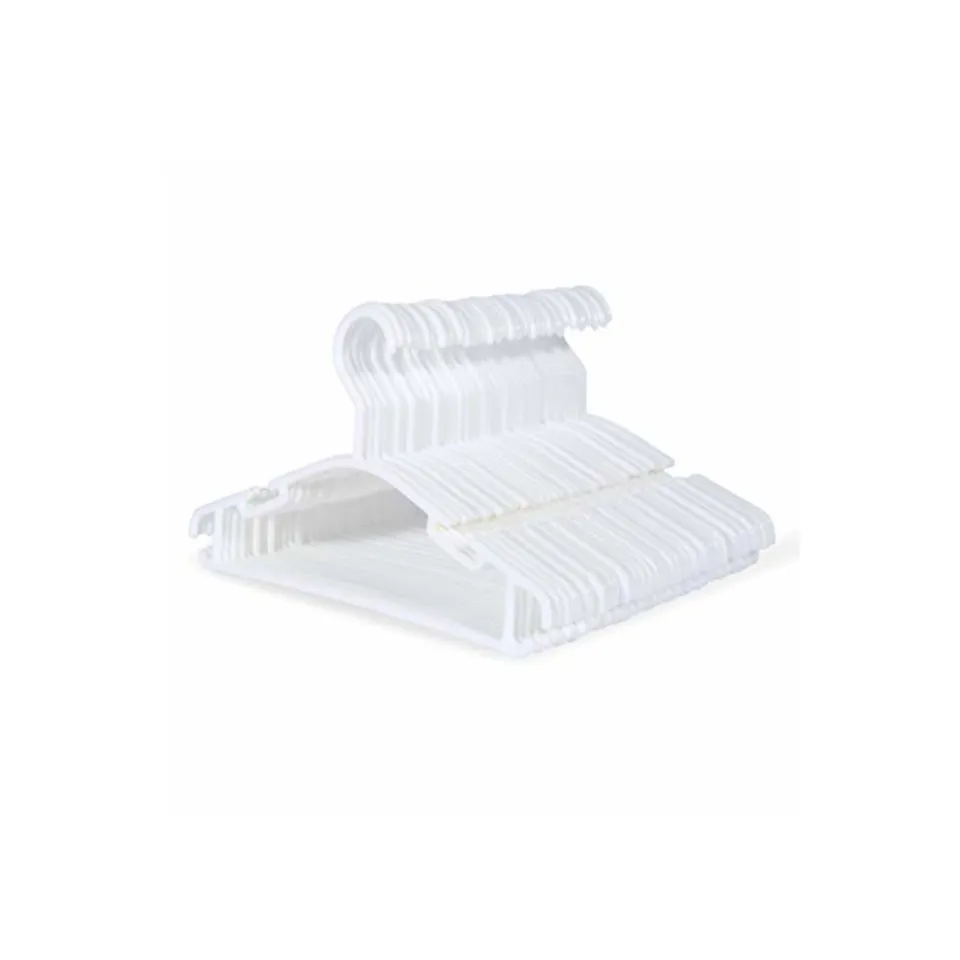 Giordani appendiabiti plastica neutra 6pz bambini