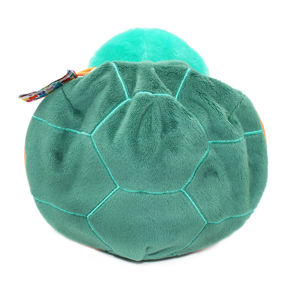 Les Déglingos Flipetz Corvet peluche tartaruga pesca reversibile