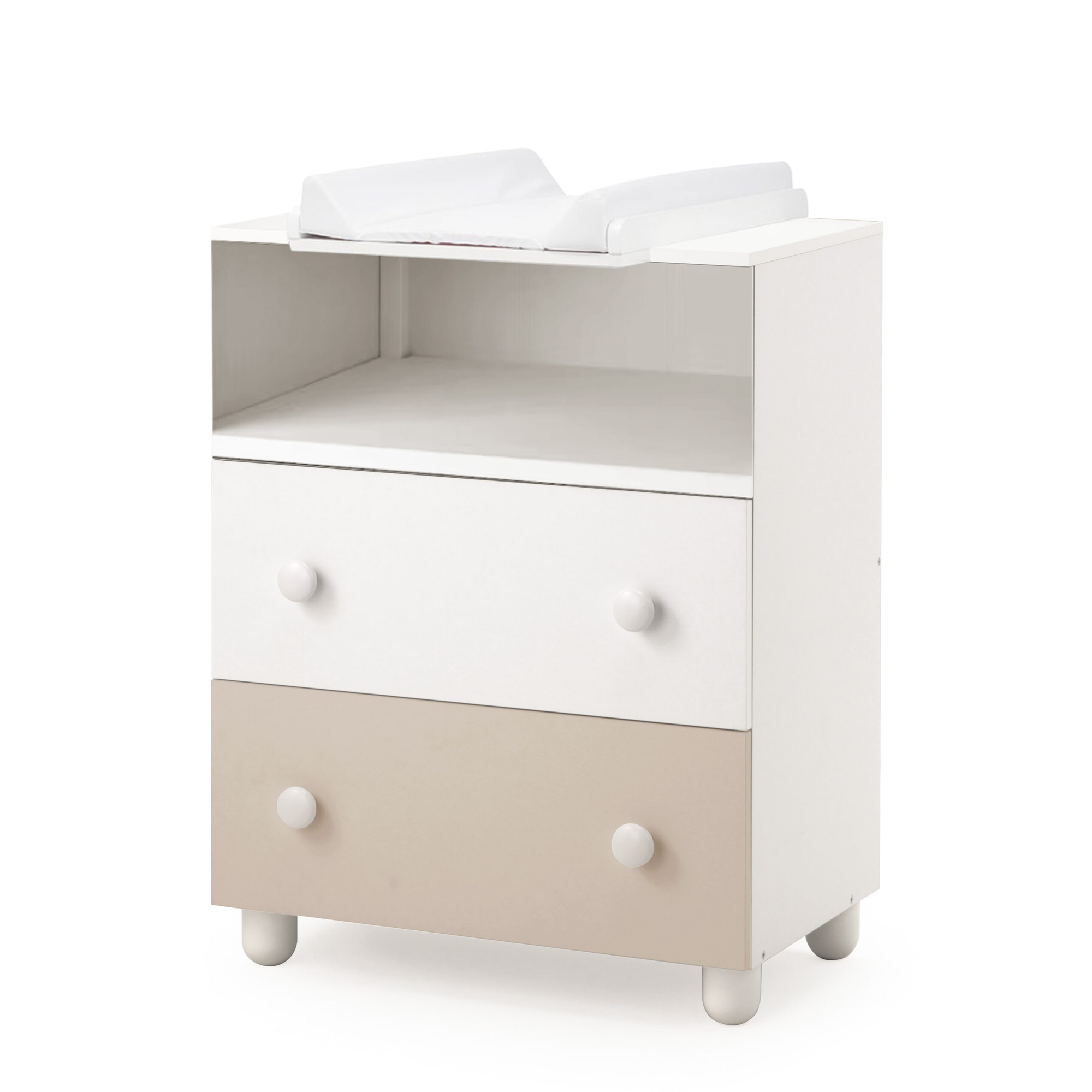 Toys Center Baby Italbaby Easy Dresser Cassettiera Tortora Fasciatoio