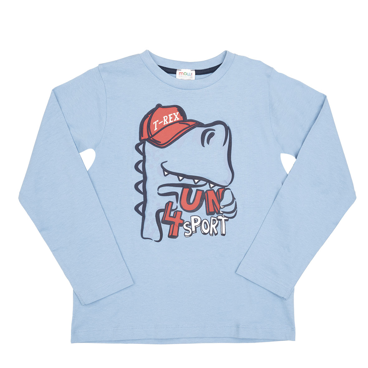 Toys Center Baby T-Rex Fun 4 Sport t-shirt maniche lunghe cotone