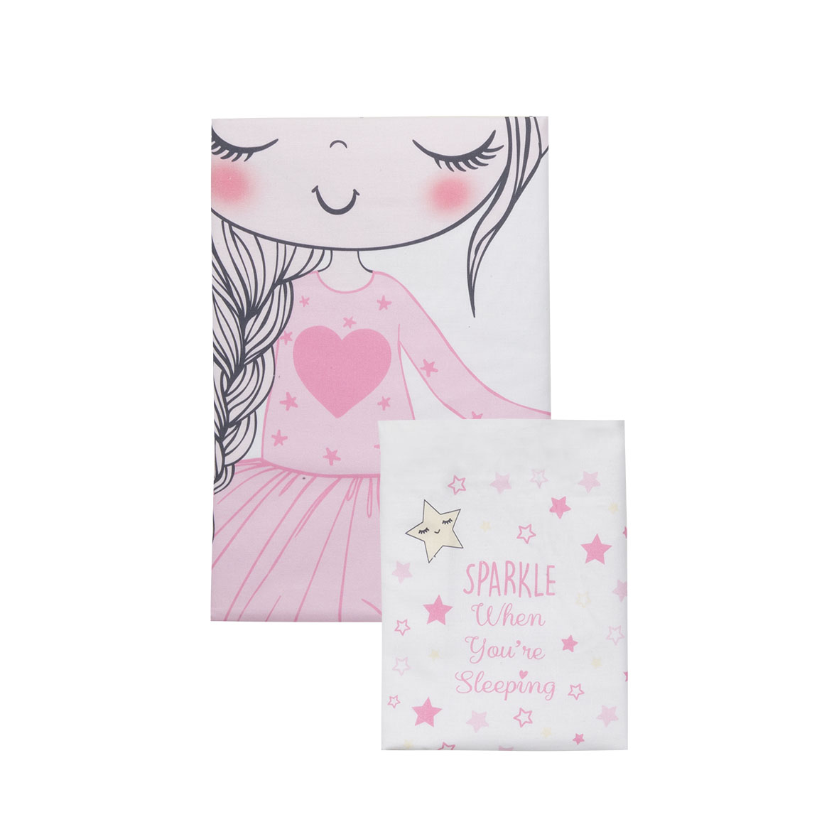 Toys Center Baby Mawi Principessa copripiumino + federa rosa