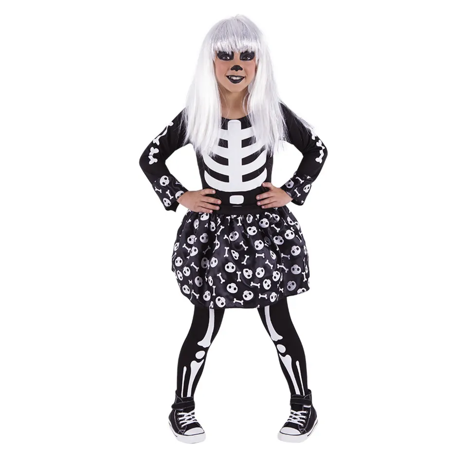 Costume Vampiressa Lusso Bambina 3-4 Anni velluto