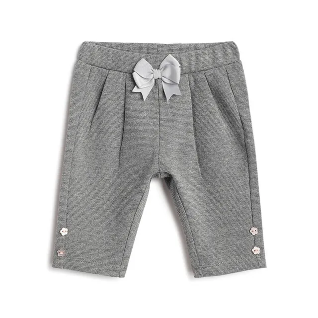 Chicco Pantaloni Felpa Bambina Grigio Argento