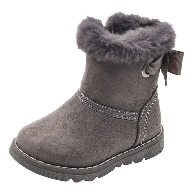 Chicco Stivaletto Frutta Bimba Grigia Zip Pelo