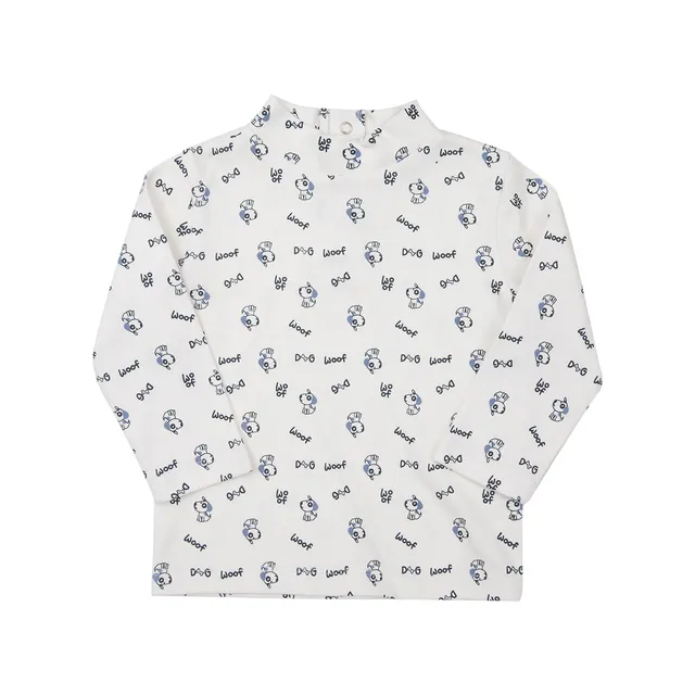 Mawi lupetto interlock bimbo panna cotone manica lunga