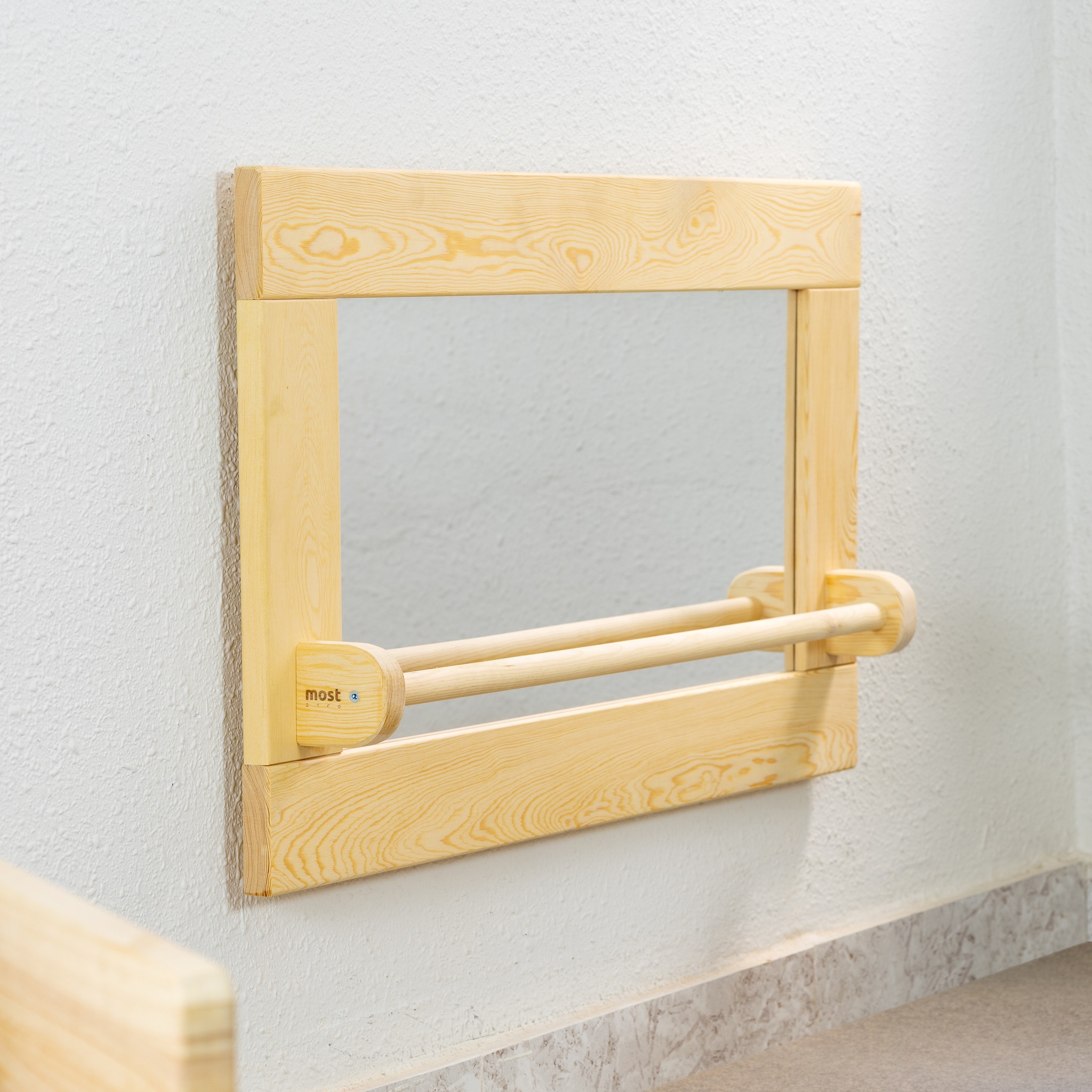 The Dida Specchio Montessori Legno Naturale Piccolo