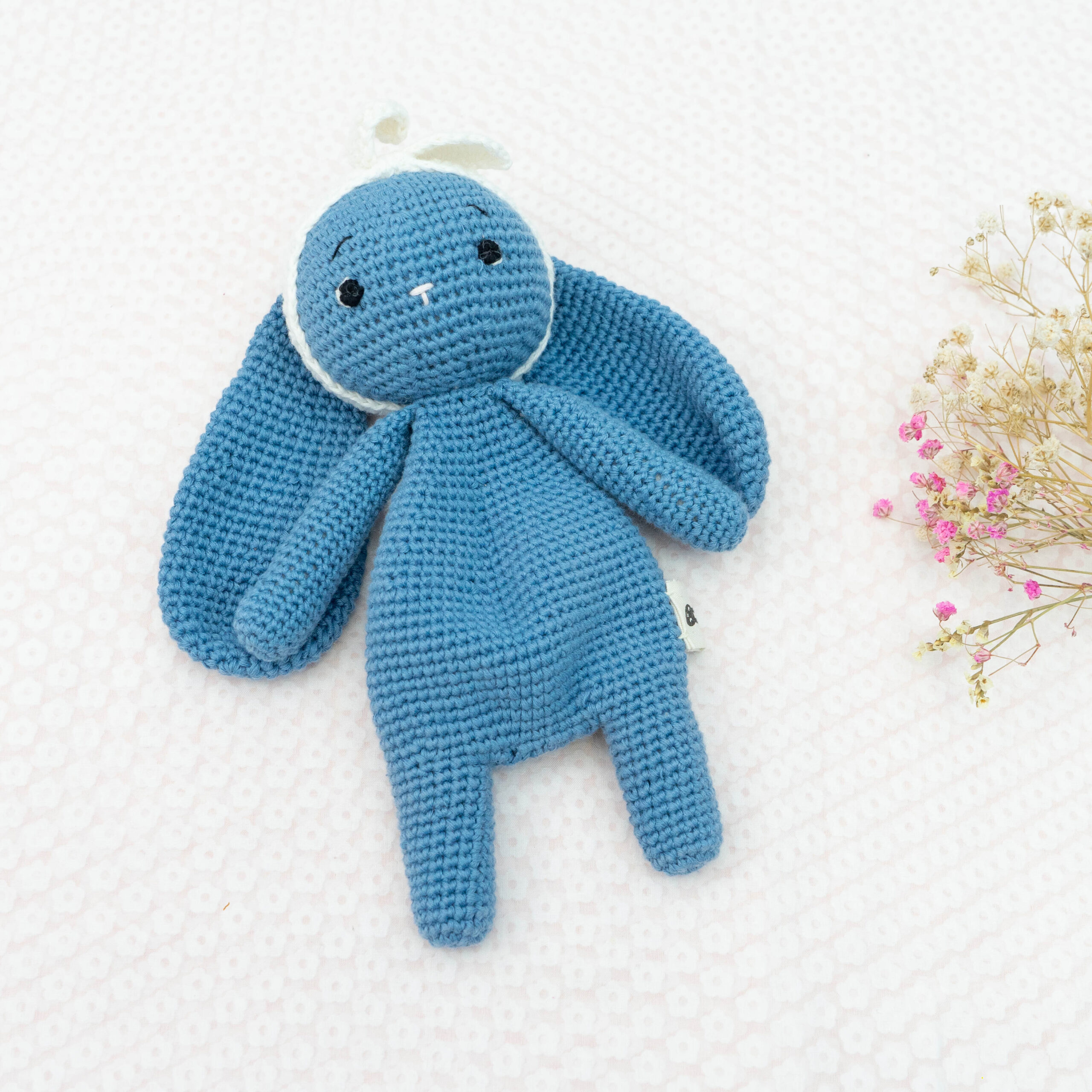Piccoli Toys Domitilla Doudou coniglietta uncinetto cotone