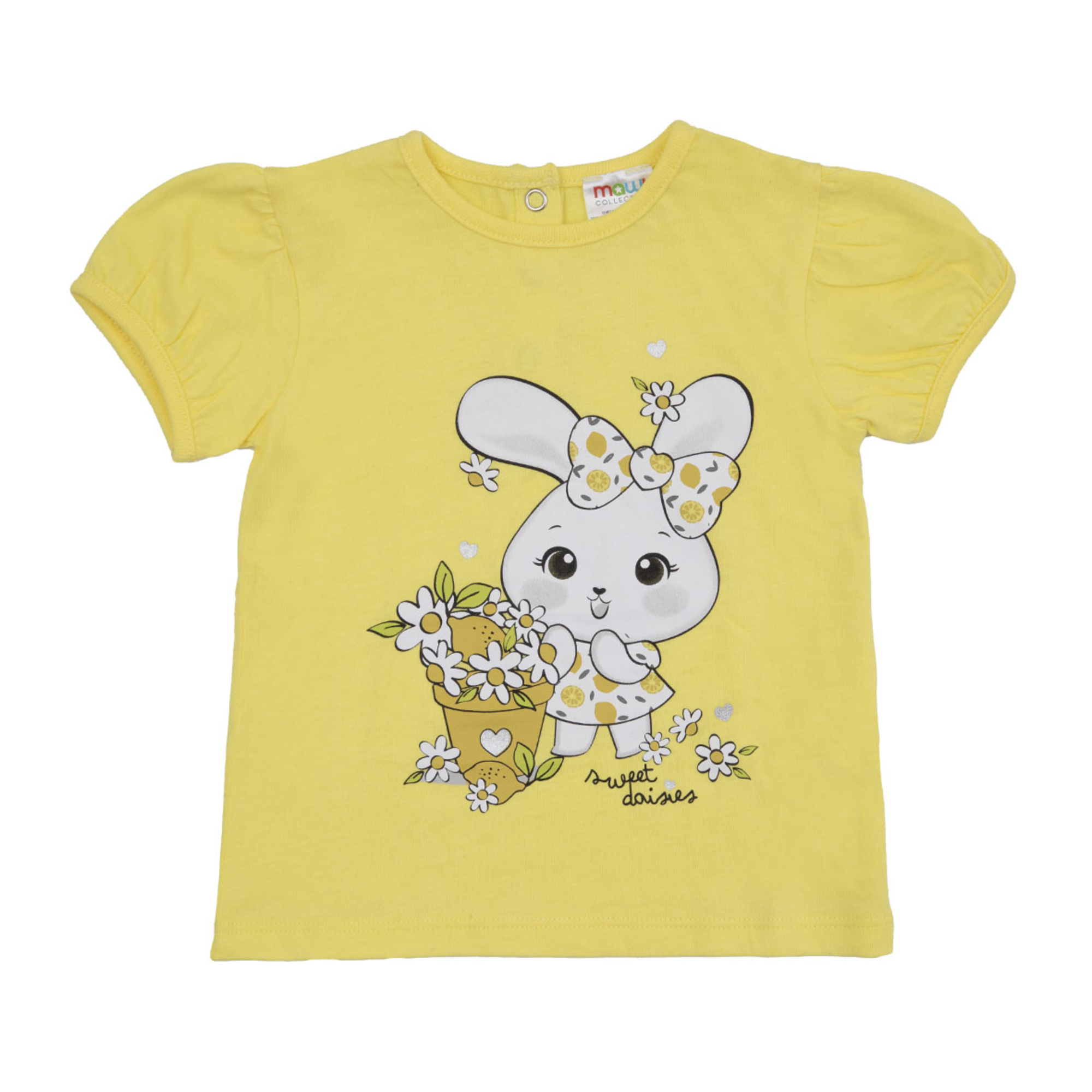 Toys Center Baby maglietta bimba gialla jersey