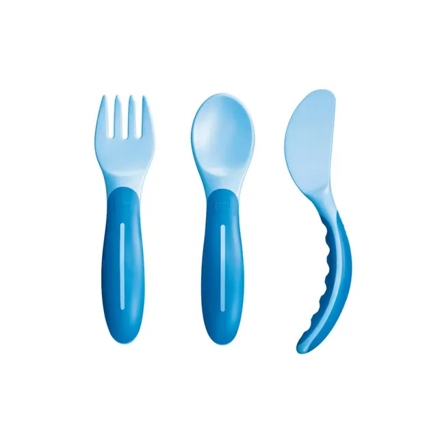 MAM Set posate bambini 6+ mesi antiscivolo