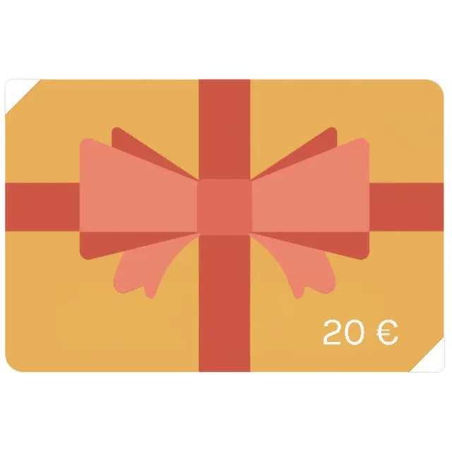 Les Deglingos carta regalo 20 € regalo nascita