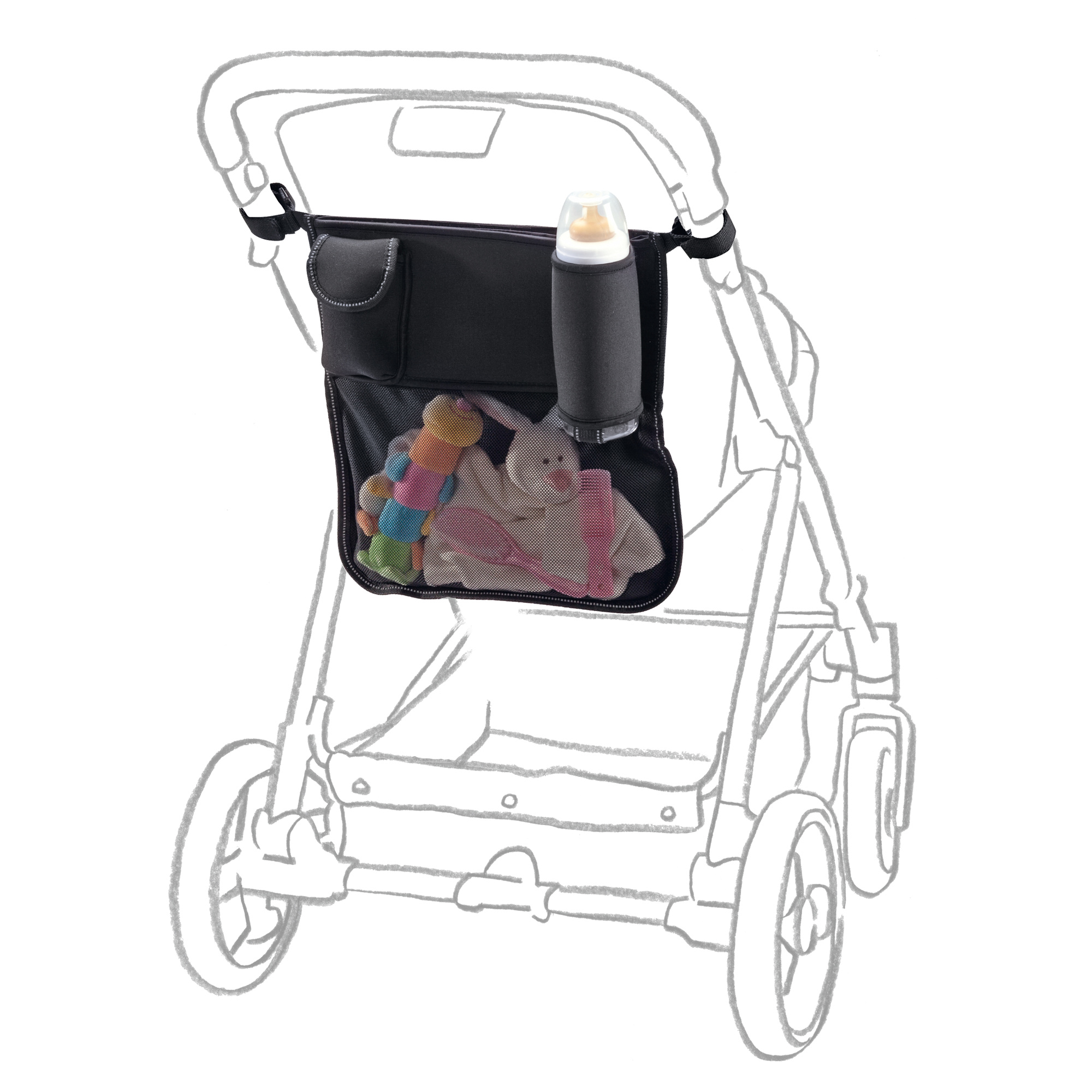 Giordani organizer universale passeggino con portabiberon