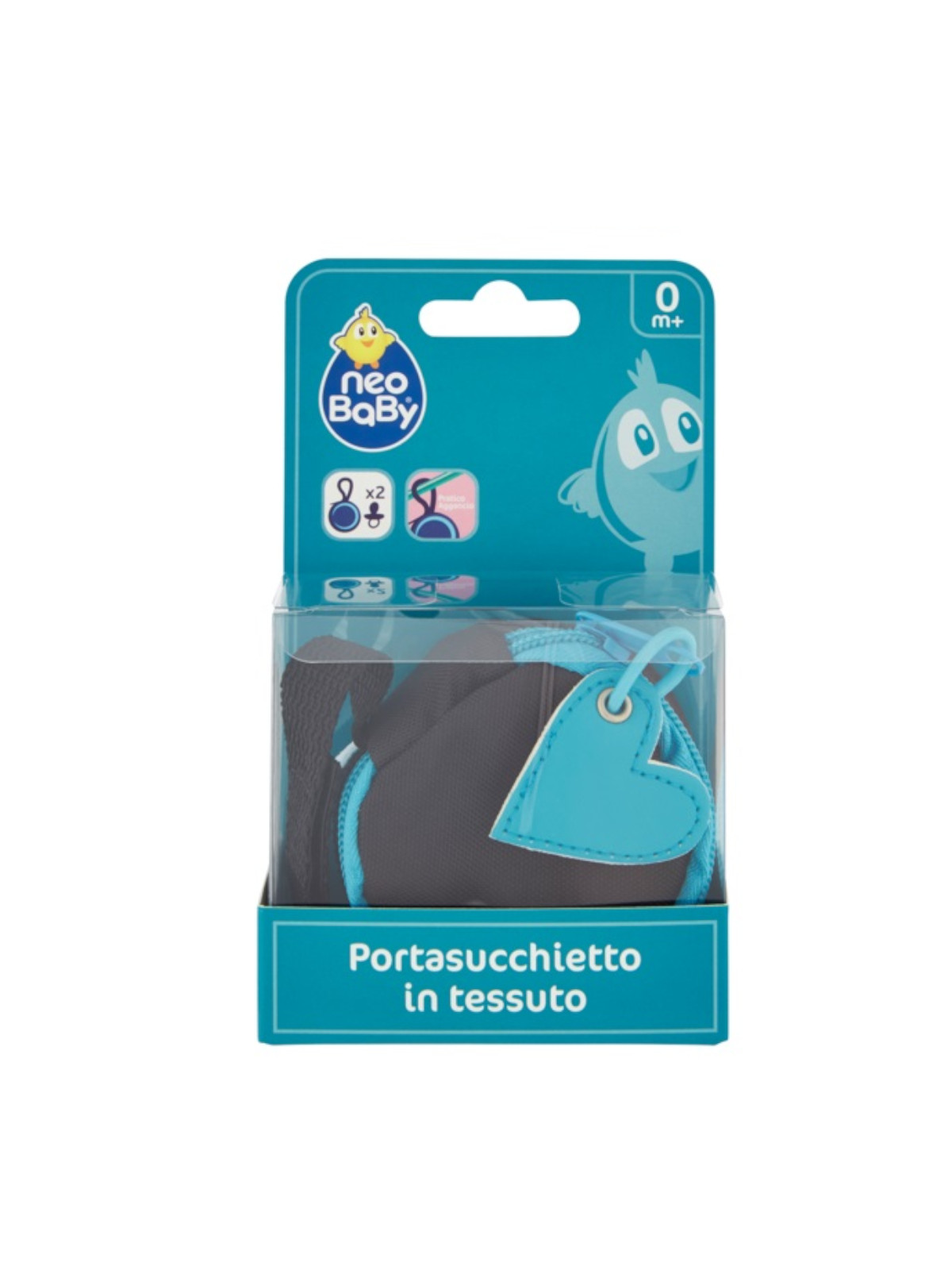 Toys Center Baby portasucchietto tessuto azzurro