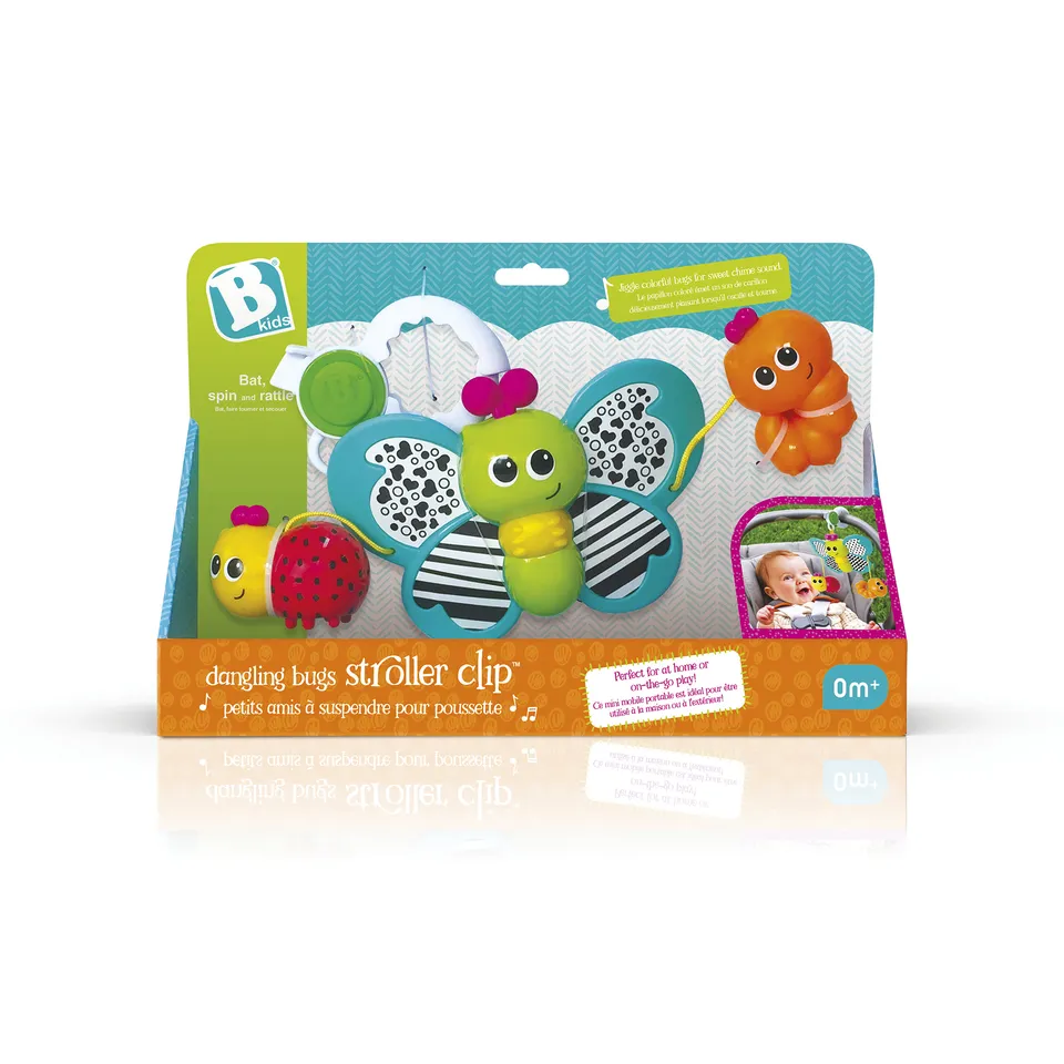 B-Kids Farfalla sonaglio passeggino