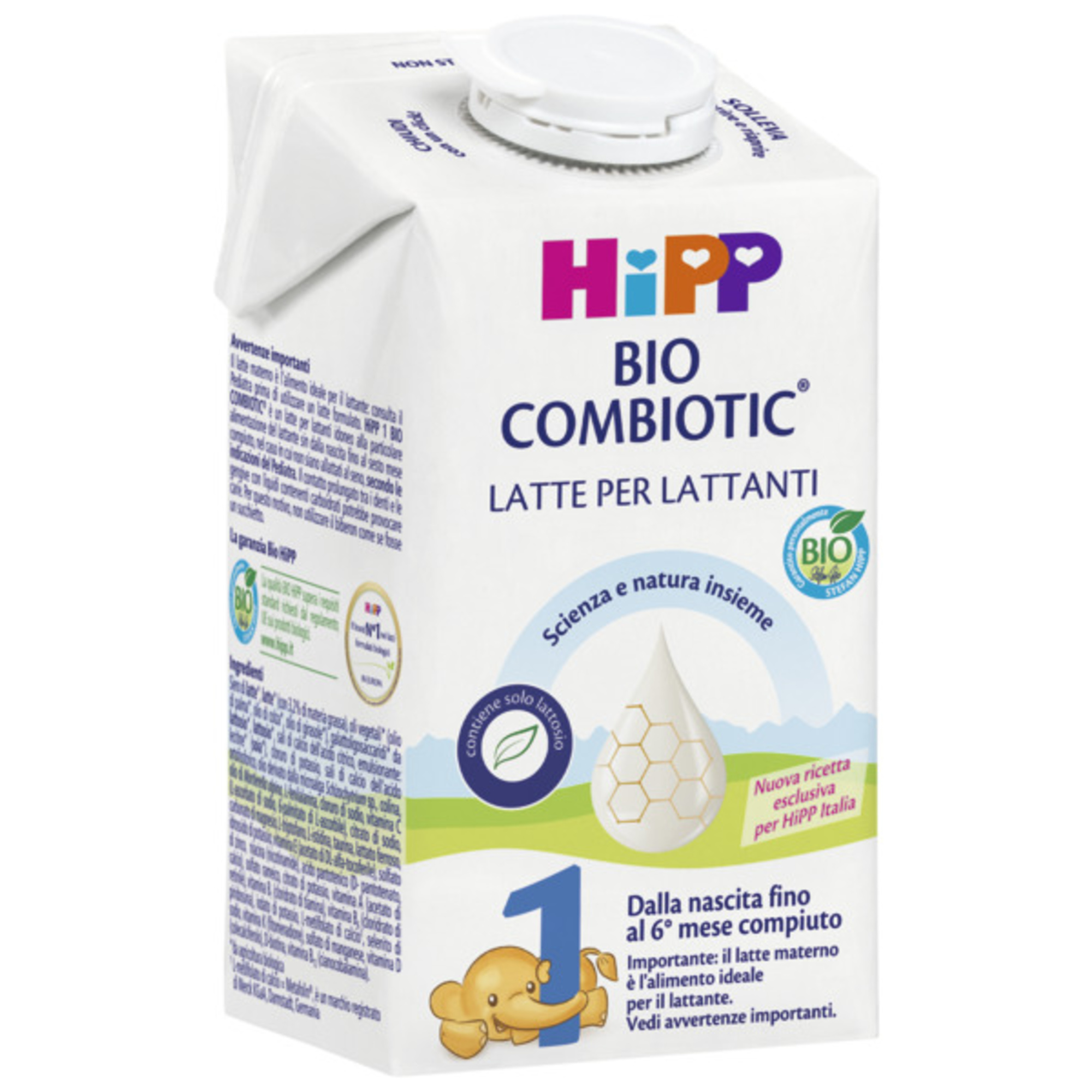 HiPP Combiotic 1 latte liquido neonati 500 ml bio