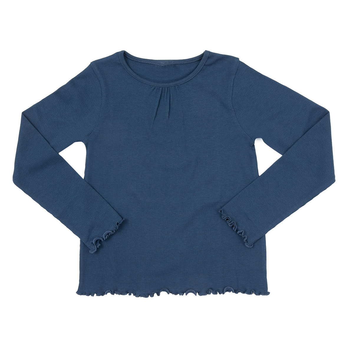 Toys Center Baby costina t-shirt bambina manica lunga blu scuro