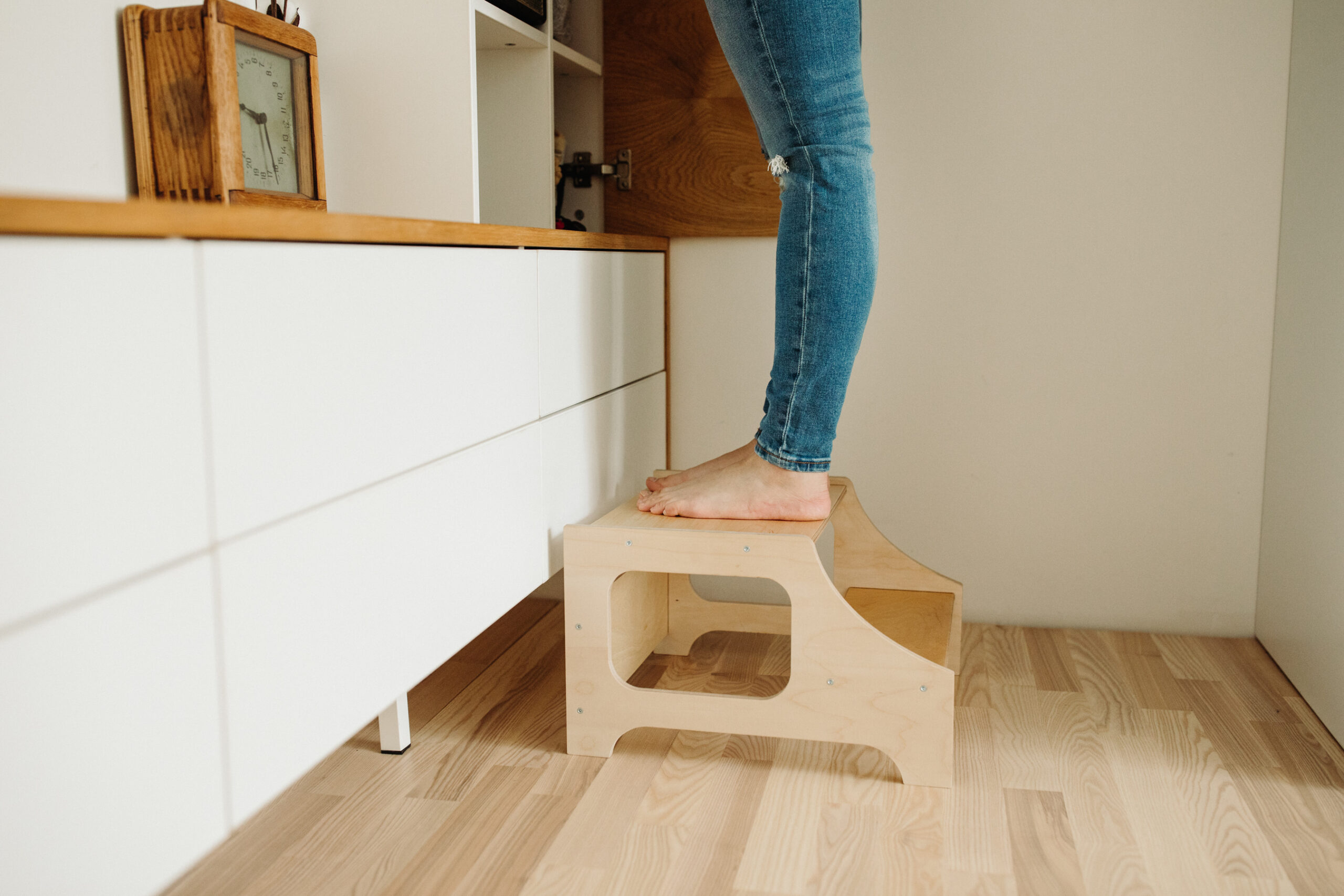 The Dida Gradino Montessori Legno Naturale Bambini