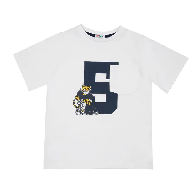 Toys Center Baby Tiger t-shirt bimbo bianca jersey