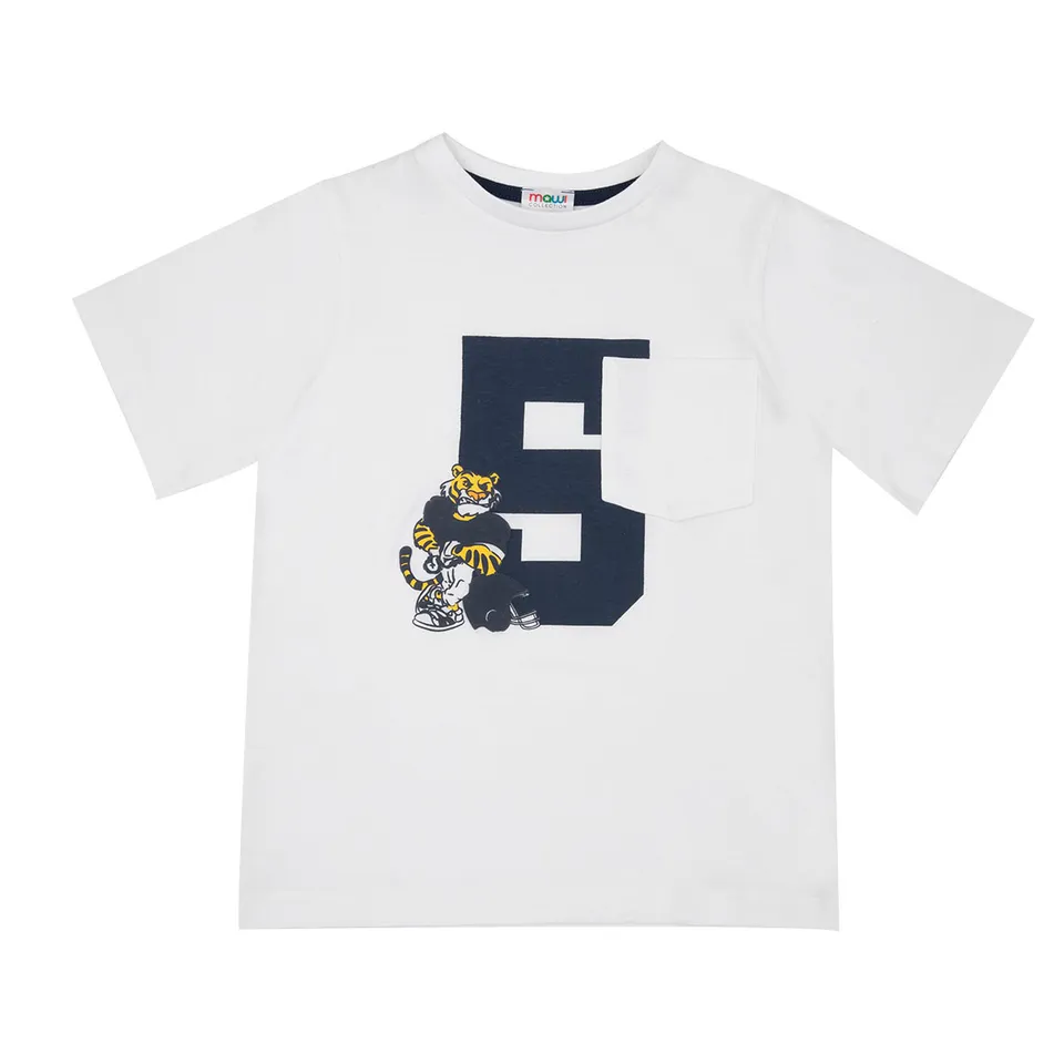 Toys Center Baby Tiger t-shirt bimbo bianca jersey