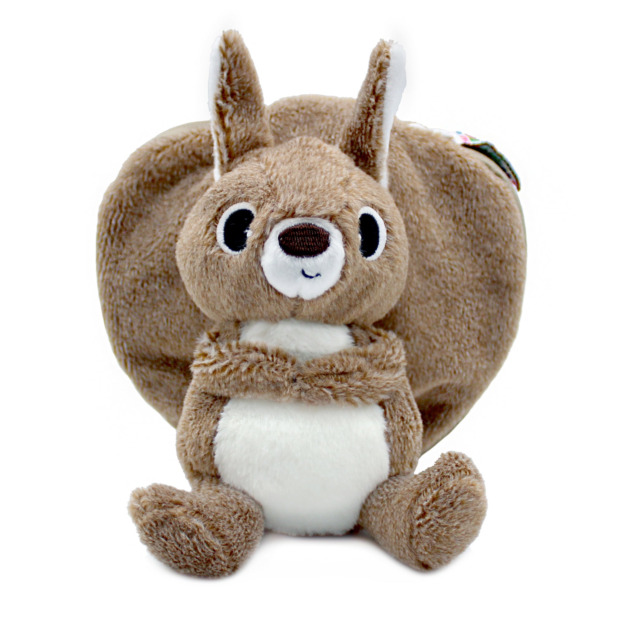 Les Déglingos Flipetz Noiset peluche scoiattolo marrone 20 cm