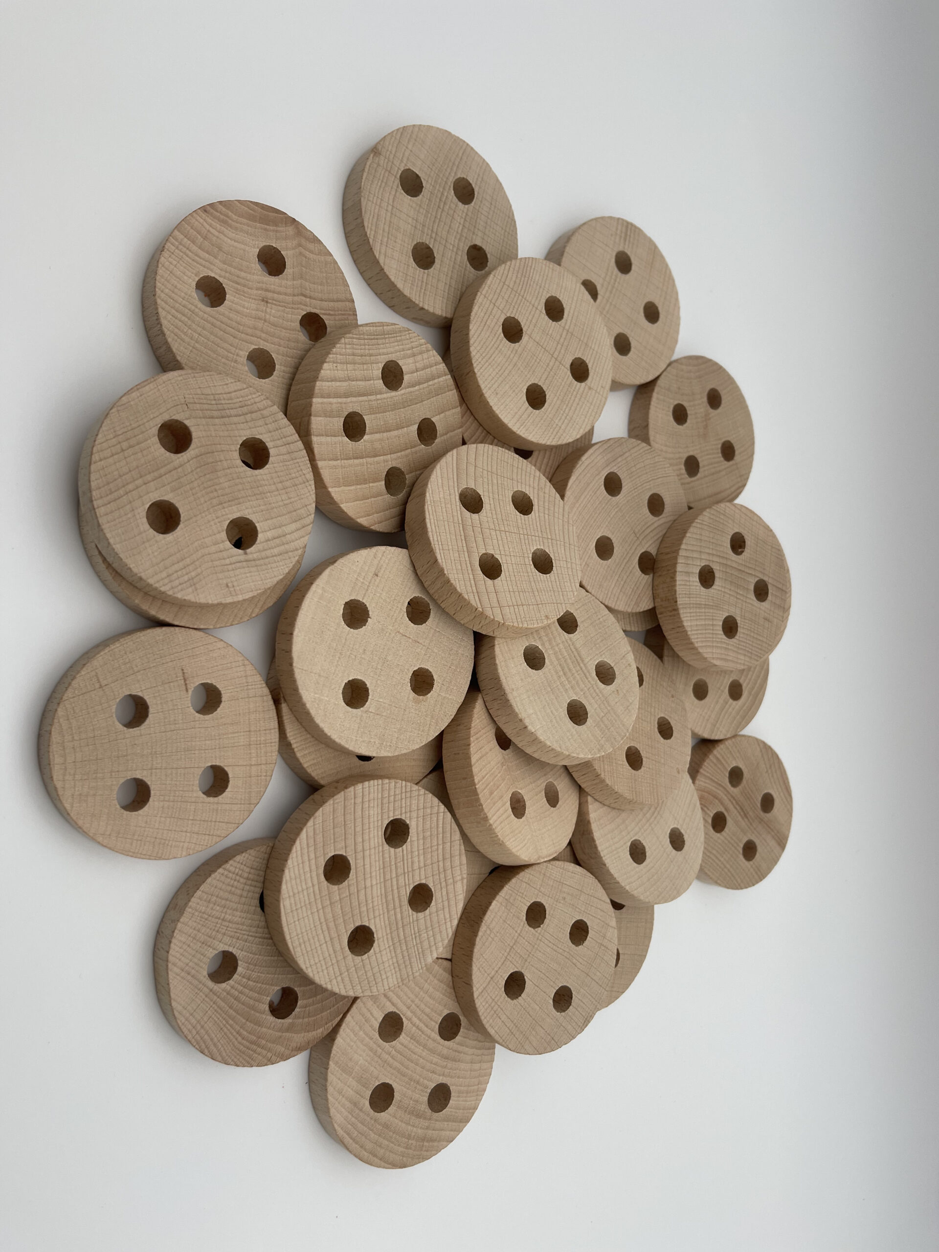 The Dida bottone legno per cesto dei tesori neonati